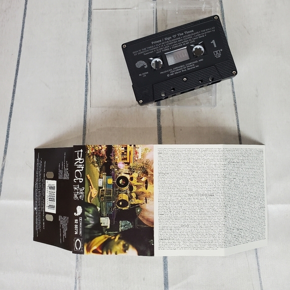 Vintage 1987 Prince Sign O The Times Cassette - Picture 13 of 16